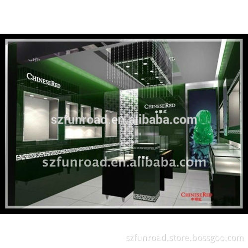 High quality jewelry store furniture design with jewelry display cabinets